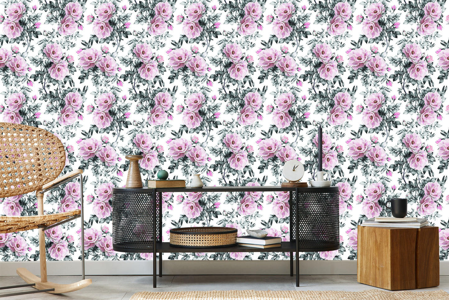Wallpaper Beautiful Pastel Flowers
