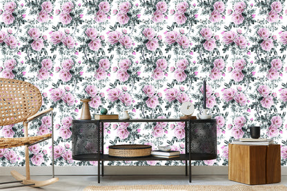 Wallpaper Beautiful Pastel Flowers