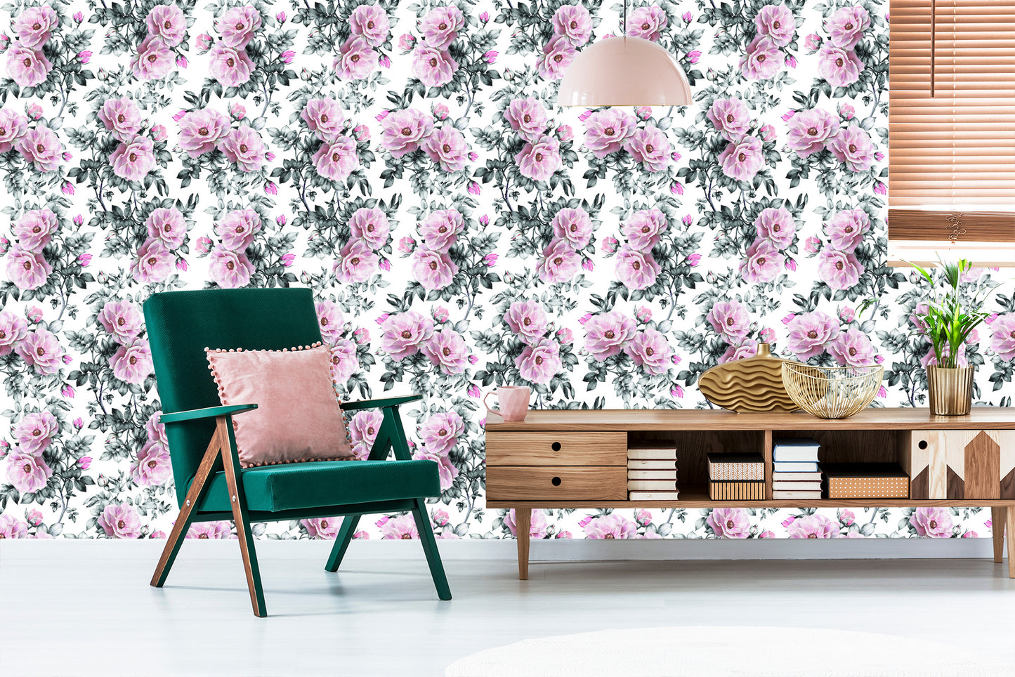 Wallpaper Beautiful Pastel Flowers