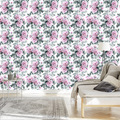 Wallpaper Beautiful Pastel Flowers
