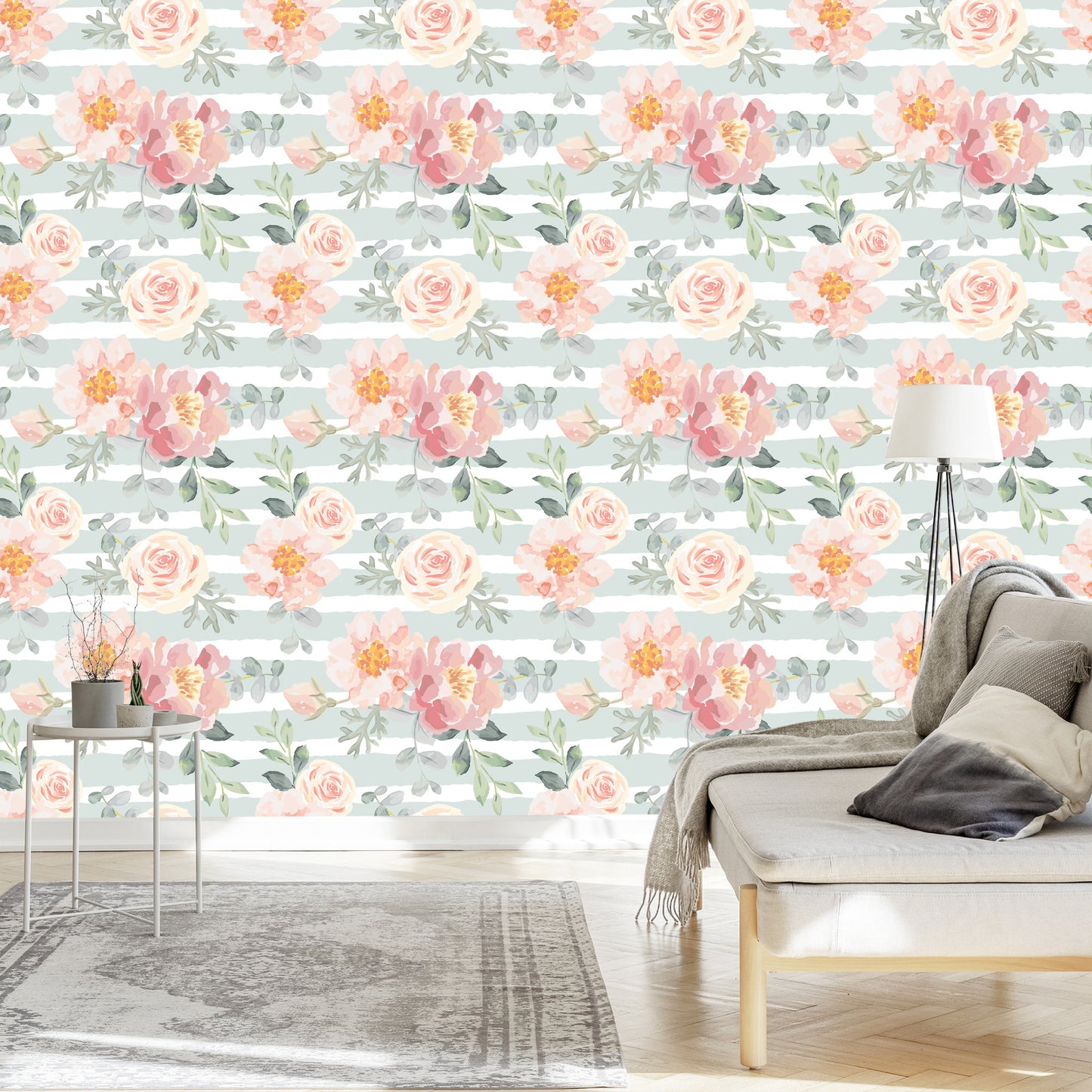 Wallpaper Flowers - Pastel Roses And Peonies