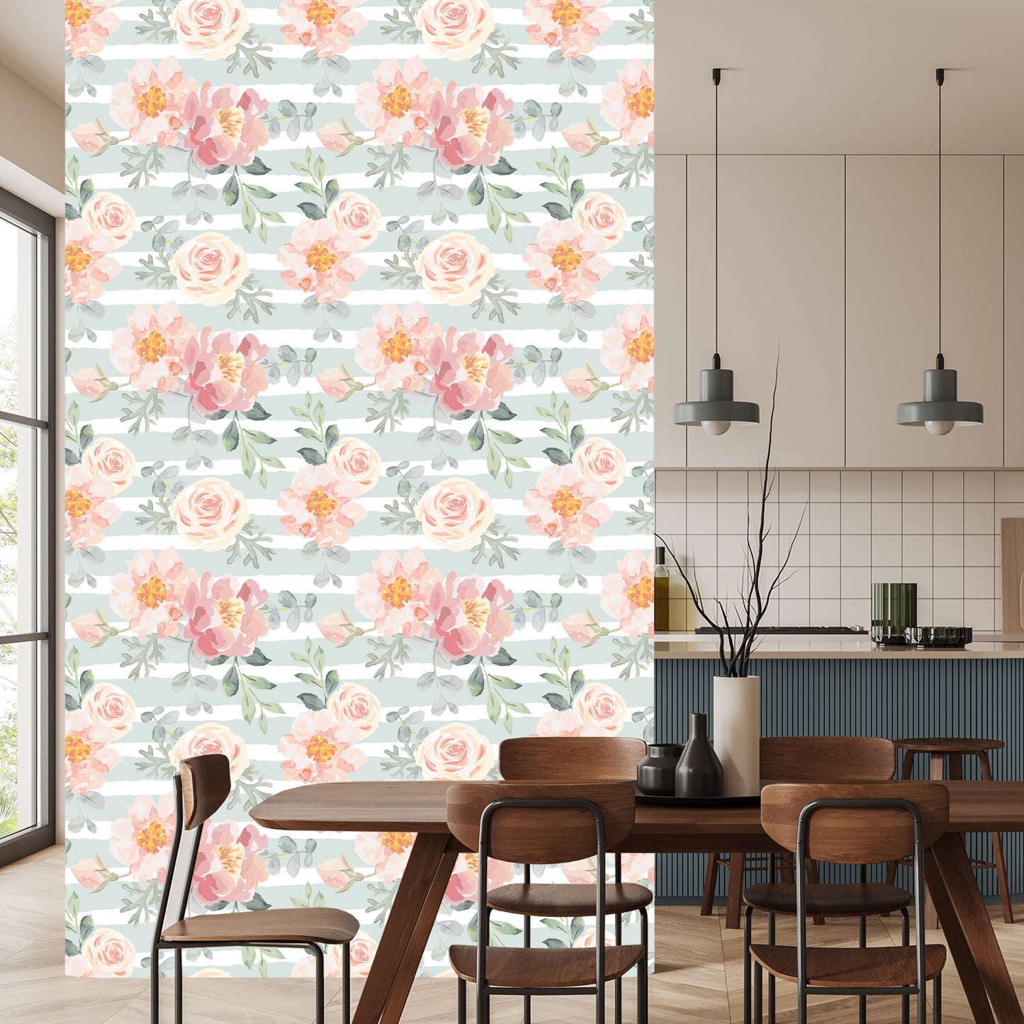 Wallpaper Flowers - Pastel Roses And Peonies