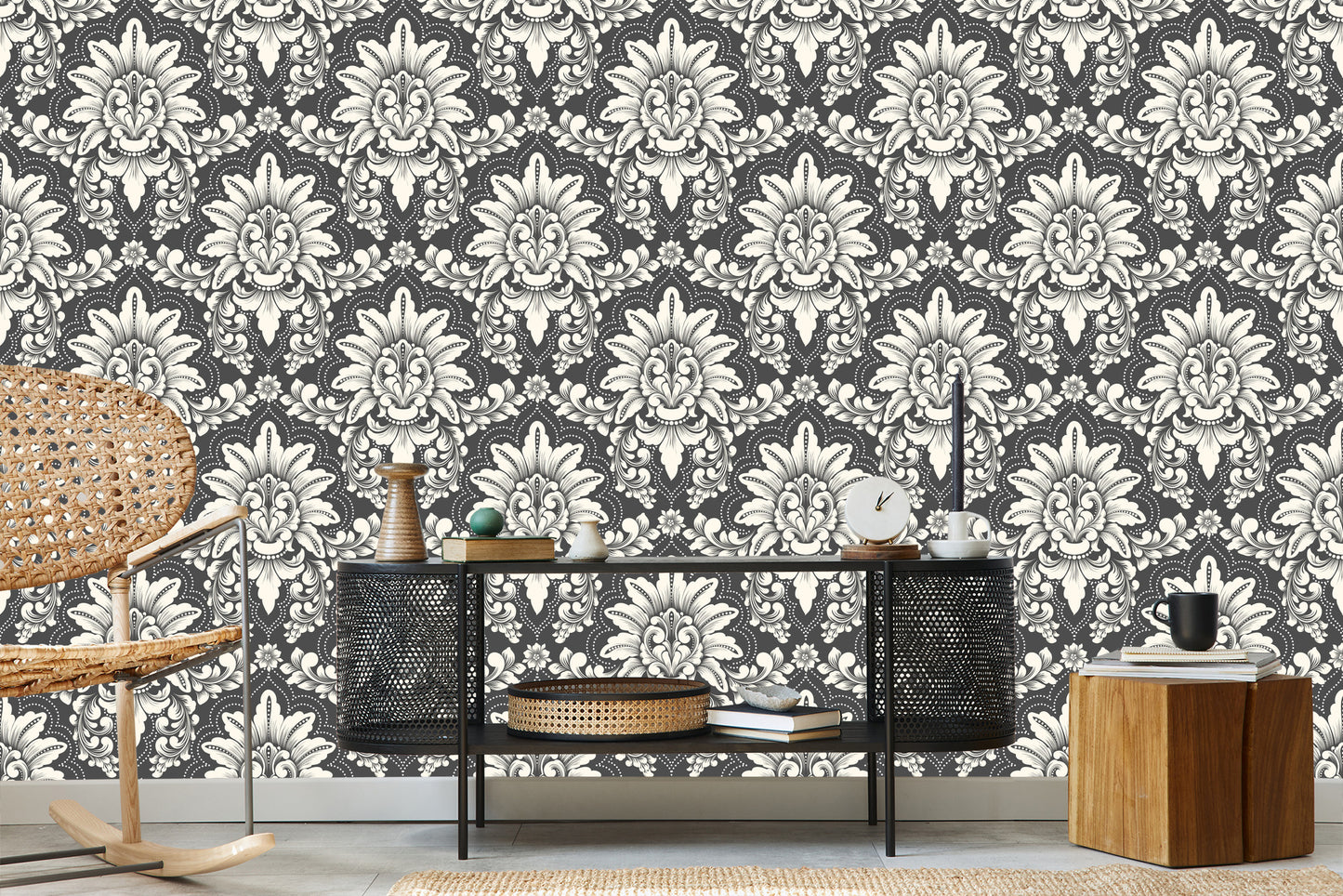 Wallpaper Classic Royal Ornaments