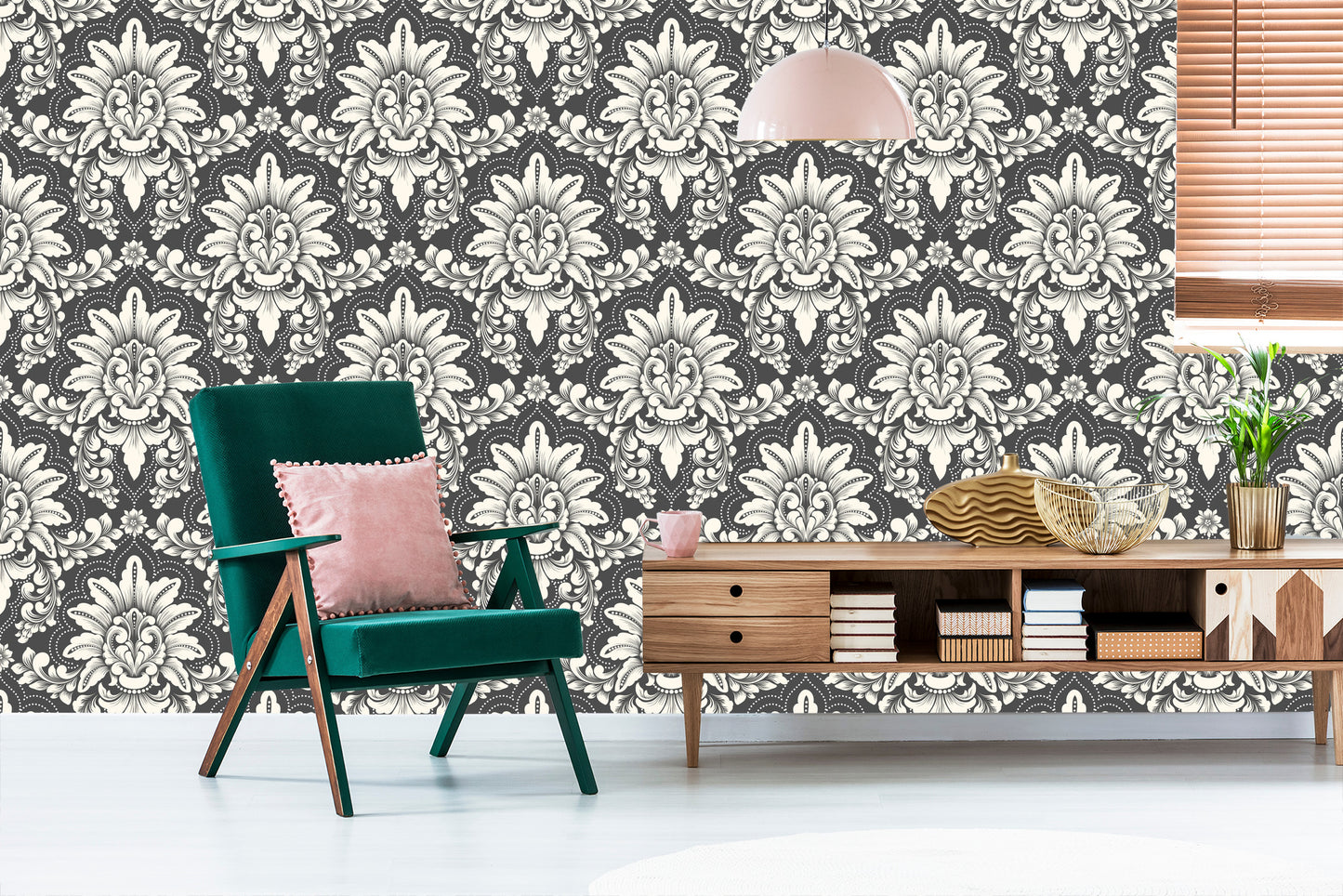 Wallpaper Classic Royal Ornaments