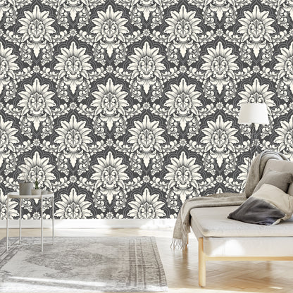 Wallpaper Classic Royal Ornaments