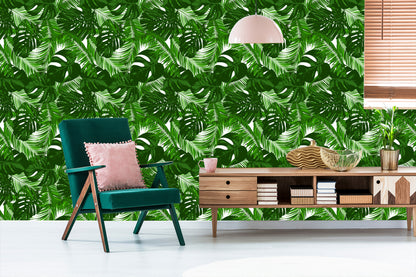 Wallpaper Exotic Leaves Plants
