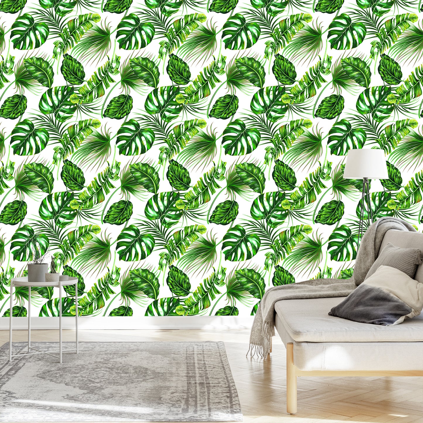 Wallpaper Tropical Leaves Jungle