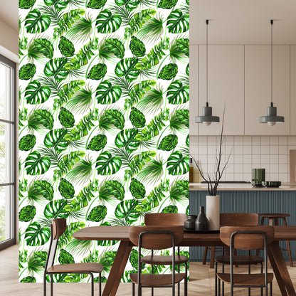 Wallpaper Tropical Leaves Jungle