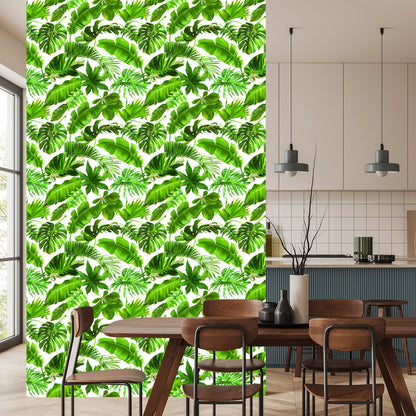 Wallpaper Tropical Leaves
