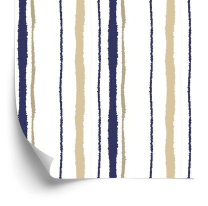 Wallpaper Stripes Torn Paper Effect