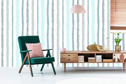 Wallpaper Stripes Brush Effect