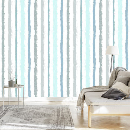 Wallpaper Stripes Brush Effect