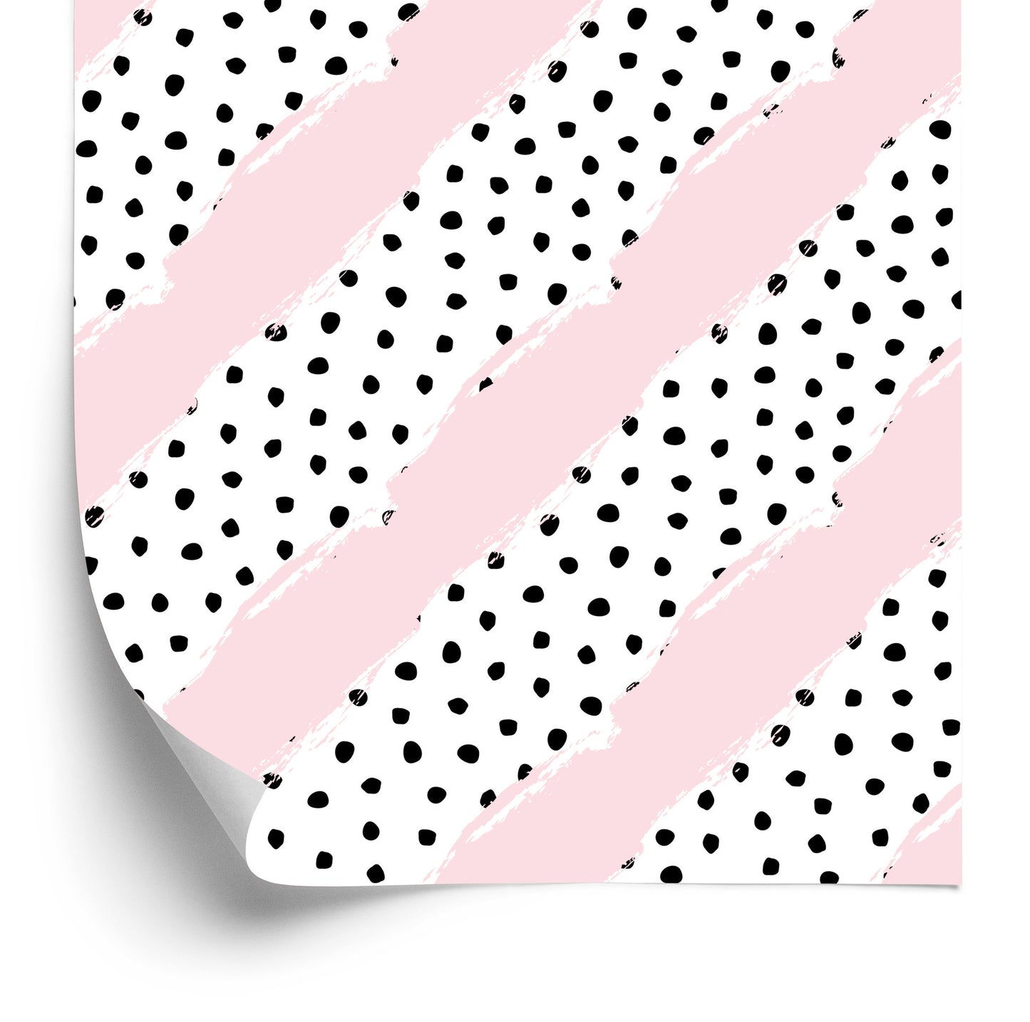 Wallpaper Dotted Stripes