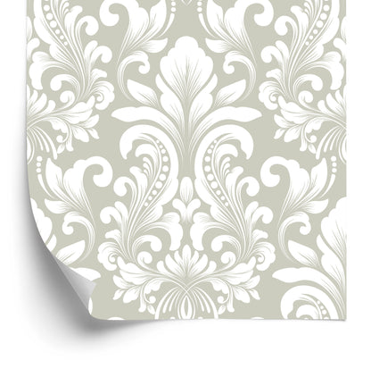 Wallpaper Retro Classical Ornament In Baroque Style