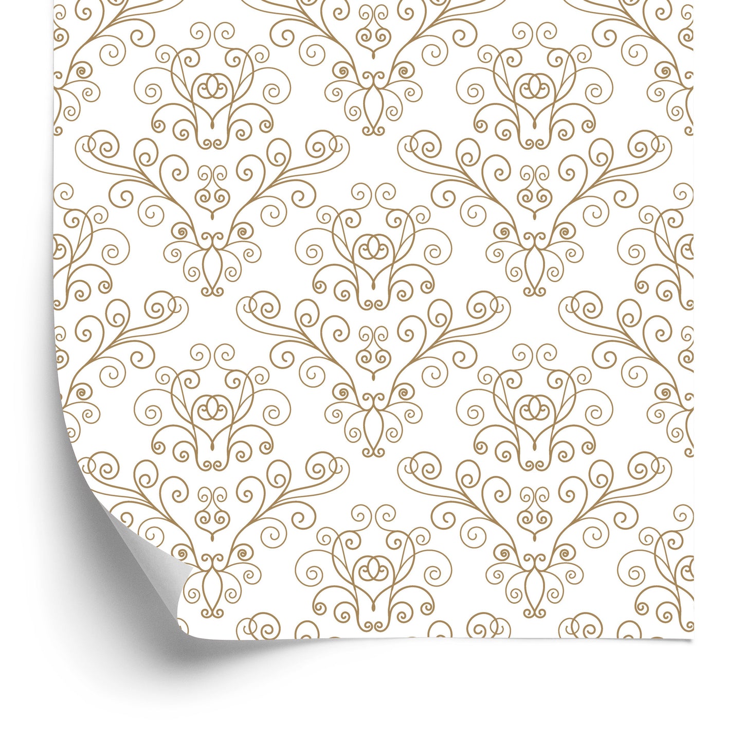 Wallpaper Beautiful Floral Pattern