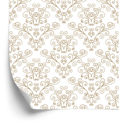 Wallpaper Beautiful Floral Pattern