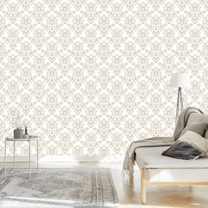 Wallpaper Beautiful Floral Pattern