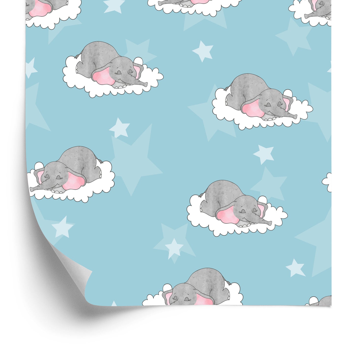 Wallpaper Sleeping Elephants In The Clouds