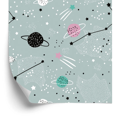 Wallpaper Space In Scandinavian Style