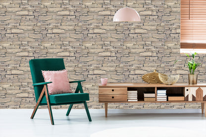 Wallpaper Decorative Slate Stone