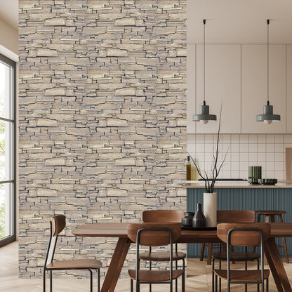 Wallpaper Decorative Slate Stone