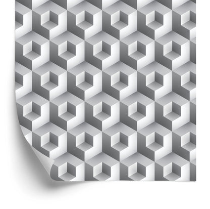Wallpaper Modernistic Abstract Motif 3D