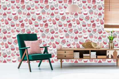 Wallpaper Colorful Cupcakes