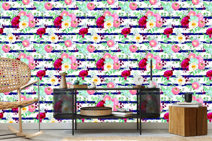 Wallpaper Peonies, Jaspers, Roses And Browns