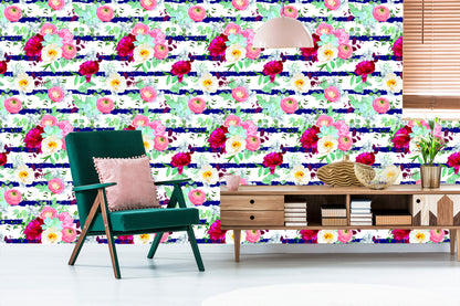 Wallpaper Peonies, Jaspers, Roses And Browns