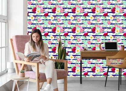 Wallpaper Peonies, Jaspers, Roses And Browns