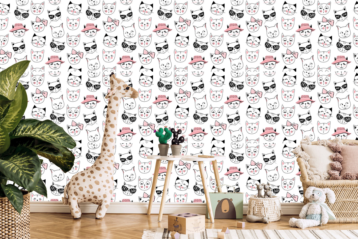 Wallpaper Funny Little Cats