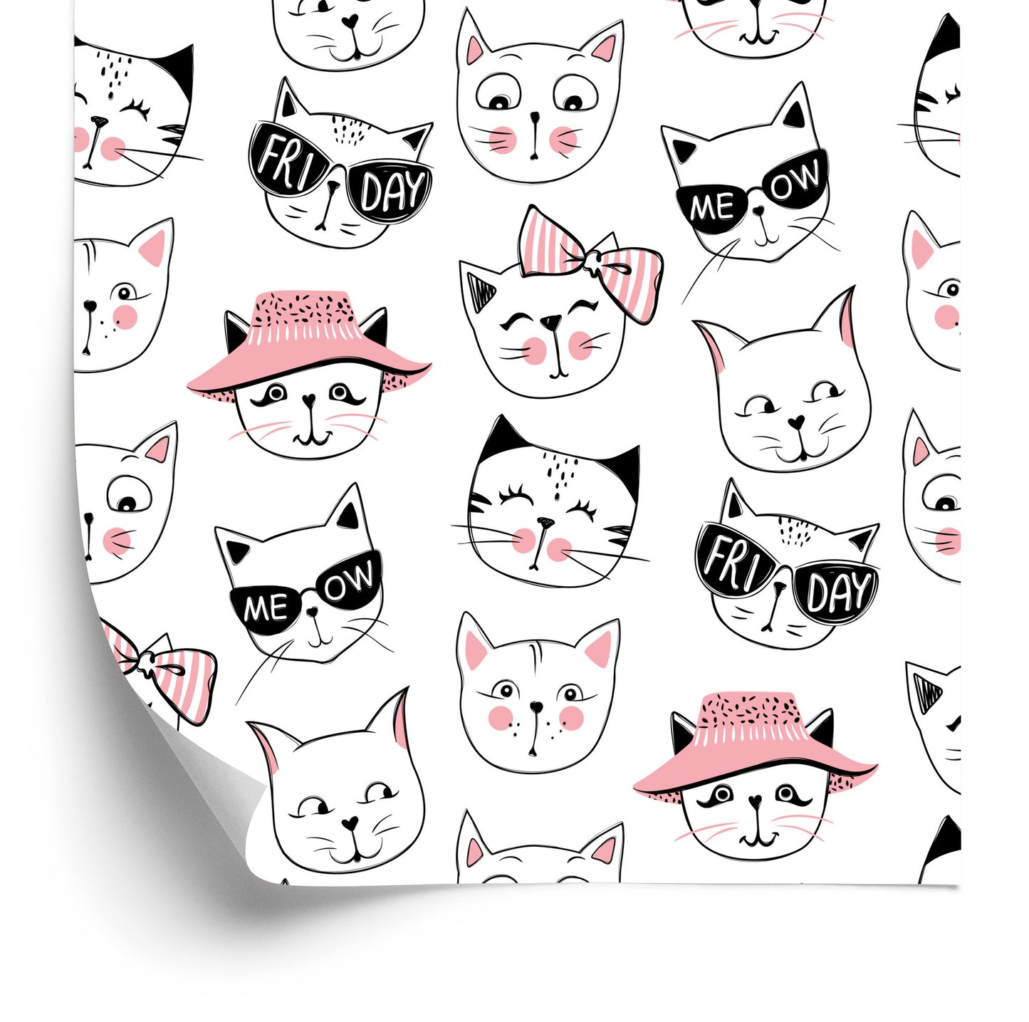 Wallpaper Funny Little Cats
