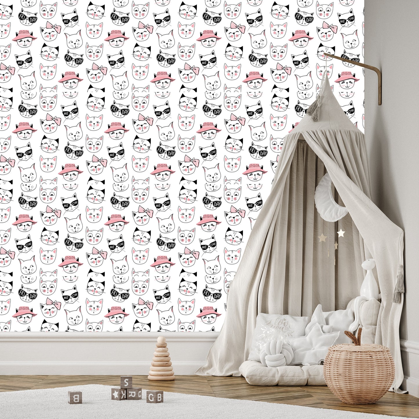 Wallpaper Funny Little Cats