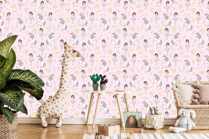 Wallpaper Unicorns And Ballet Dancers