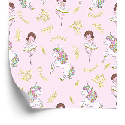 Wallpaper Unicorns And Ballet Dancers