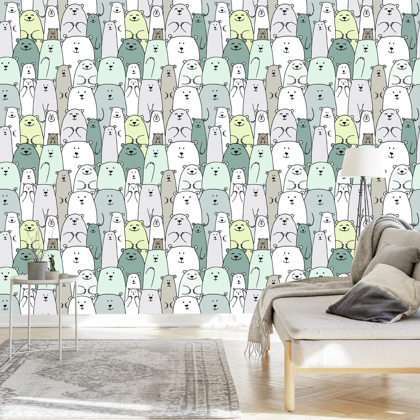 Wallpaper Family Of The Little Bears