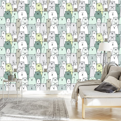 Wallpaper Family Of The Little Bears