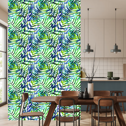 Wallpaper Palm Leaves - Watercolor