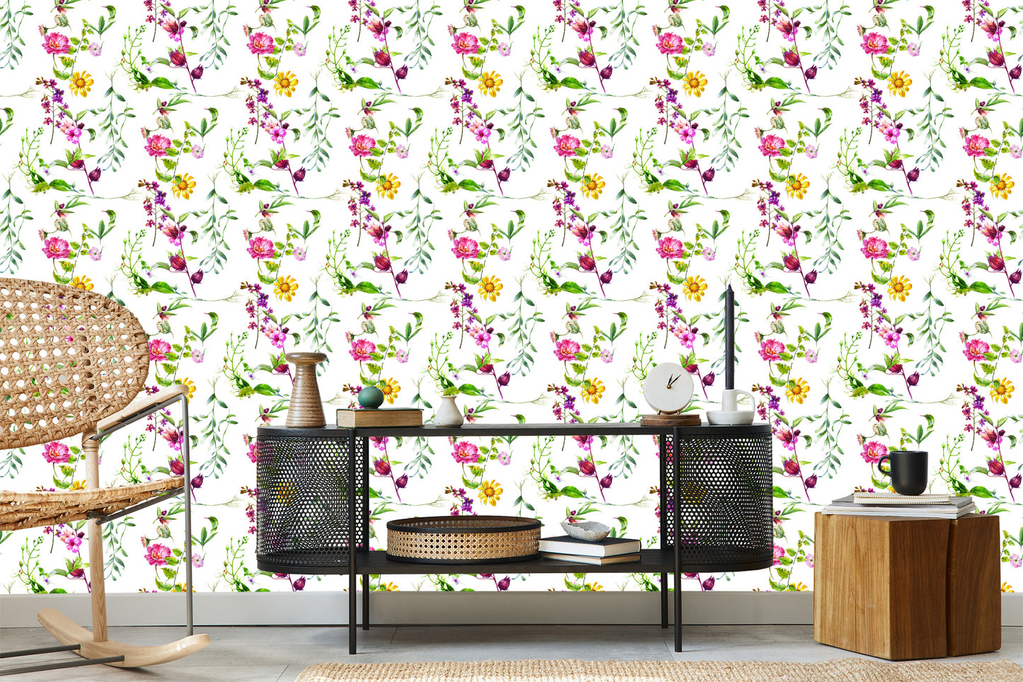 Wallpaper Meadow Flowers