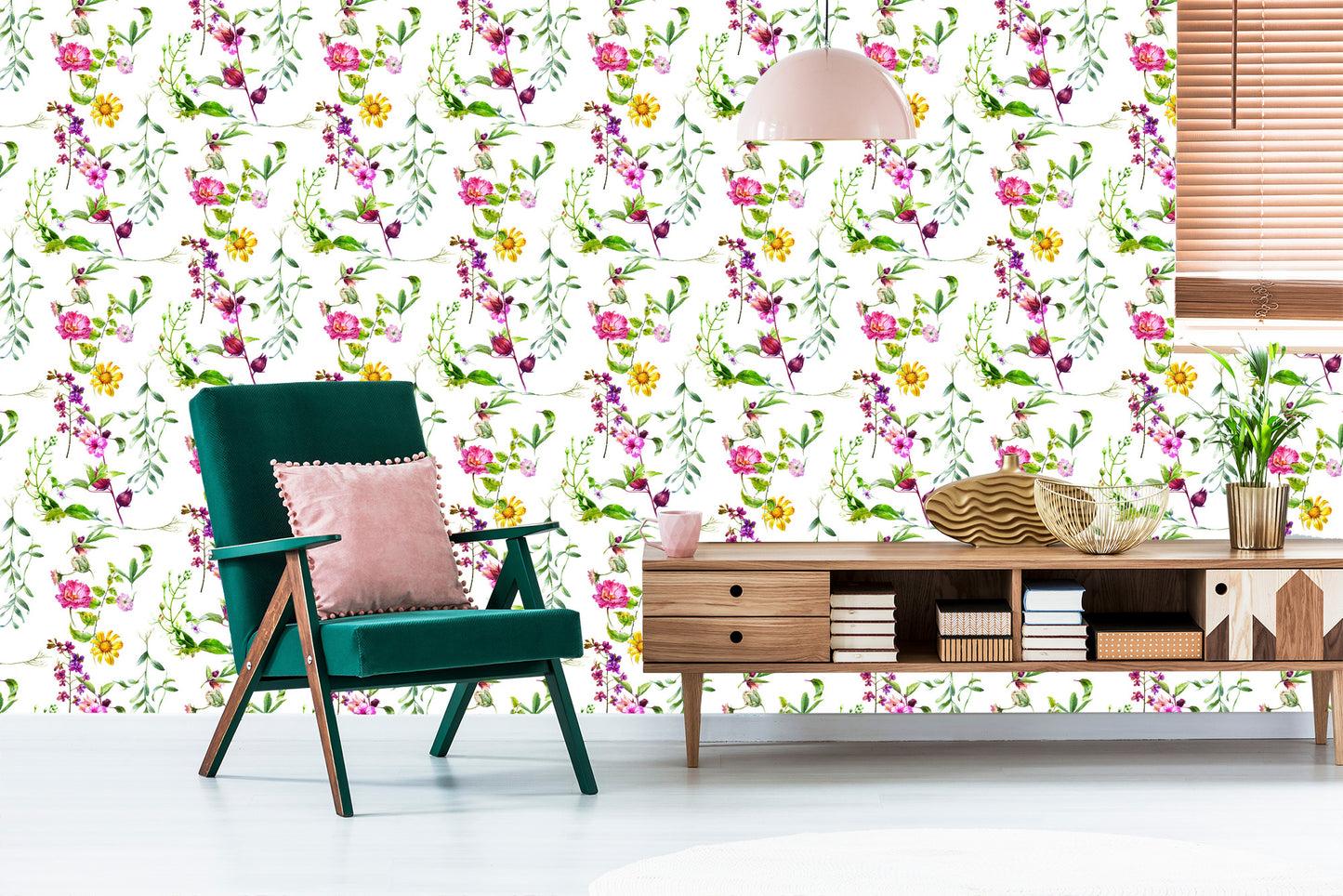 Wallpaper Meadow Flowers