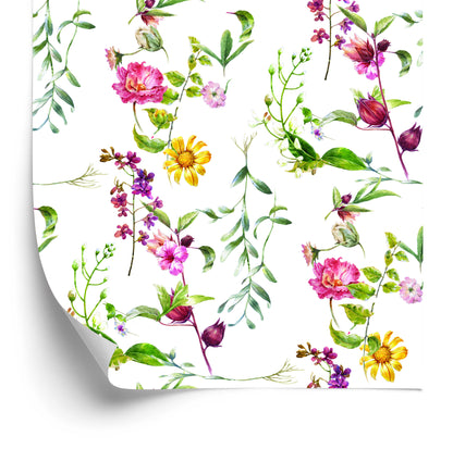 Wallpaper Meadow Flowers