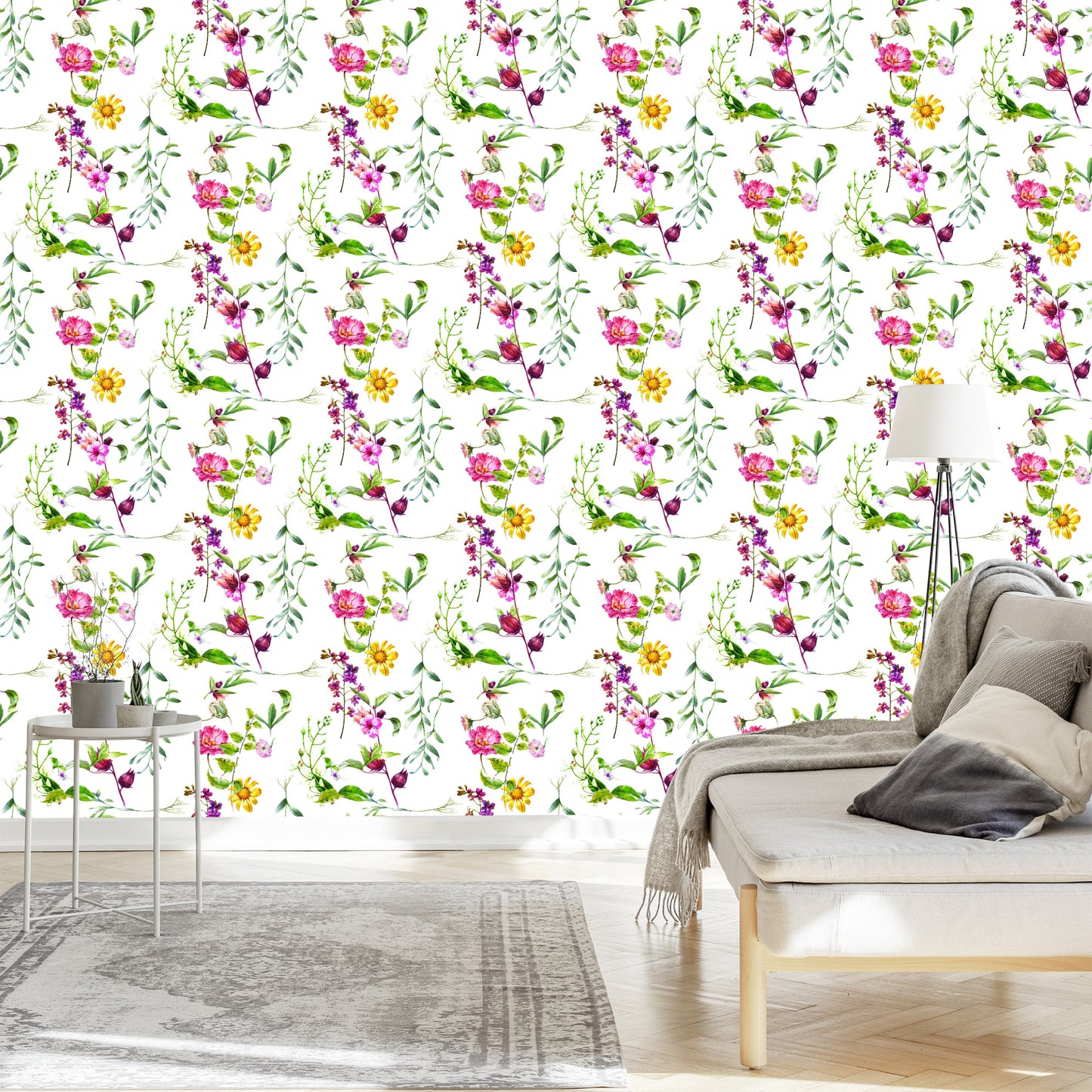Wallpaper Meadow Flowers