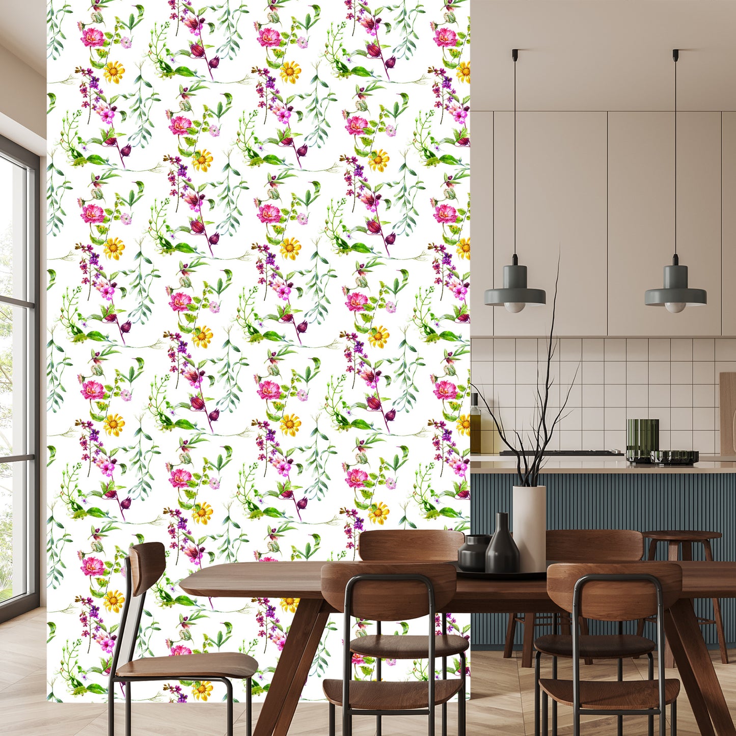 Wallpaper Meadow Flowers