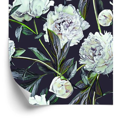 Wallpaper Peony Watercolor