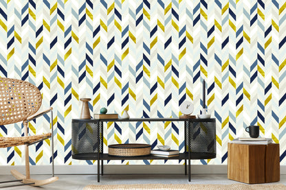 Wallpaper Fashionable Geometric Pattern