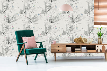 Wallpaper Squirrels In The Forest