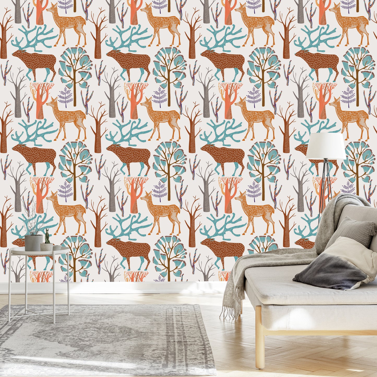 Wallpaper Forest Animals