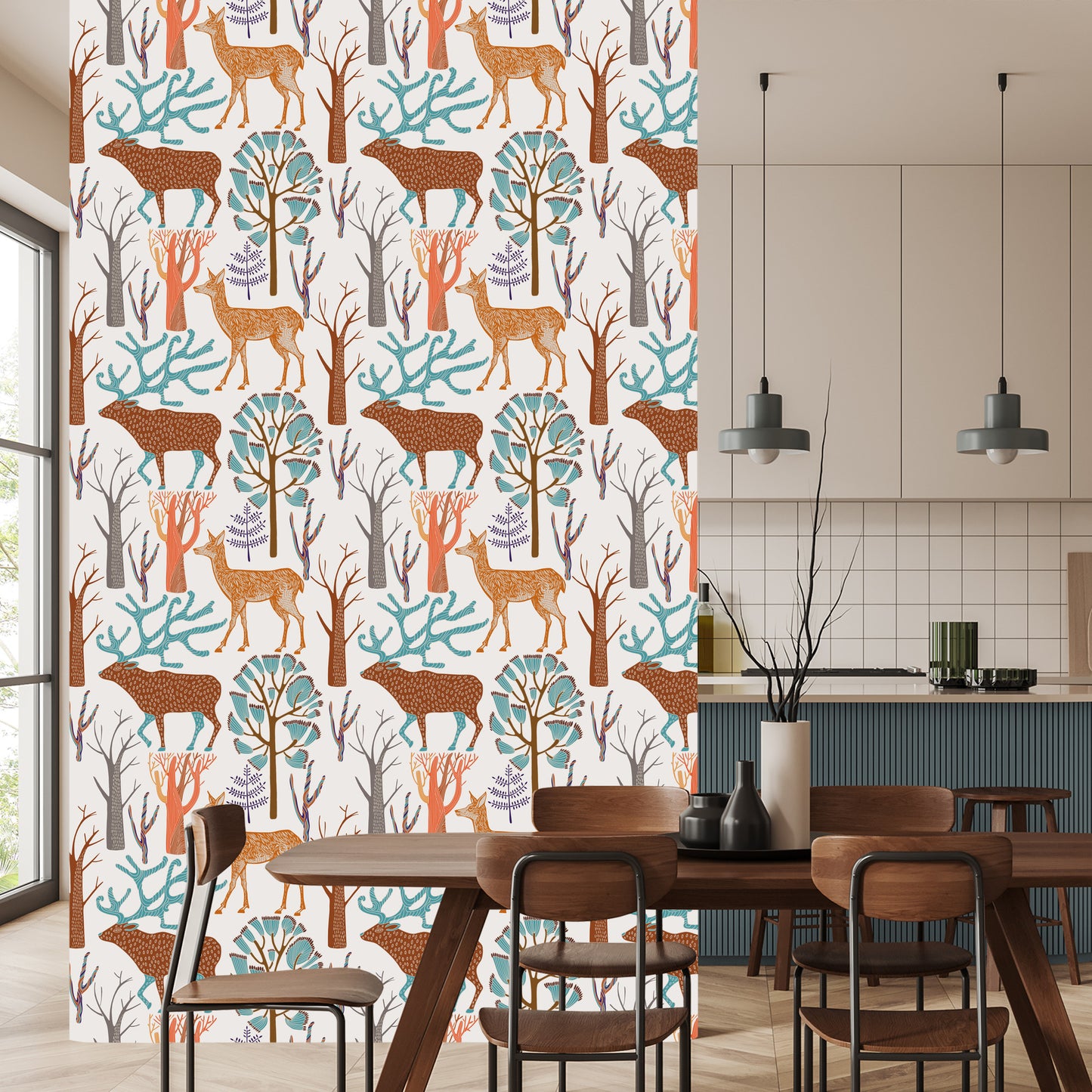Wallpaper Forest Animals