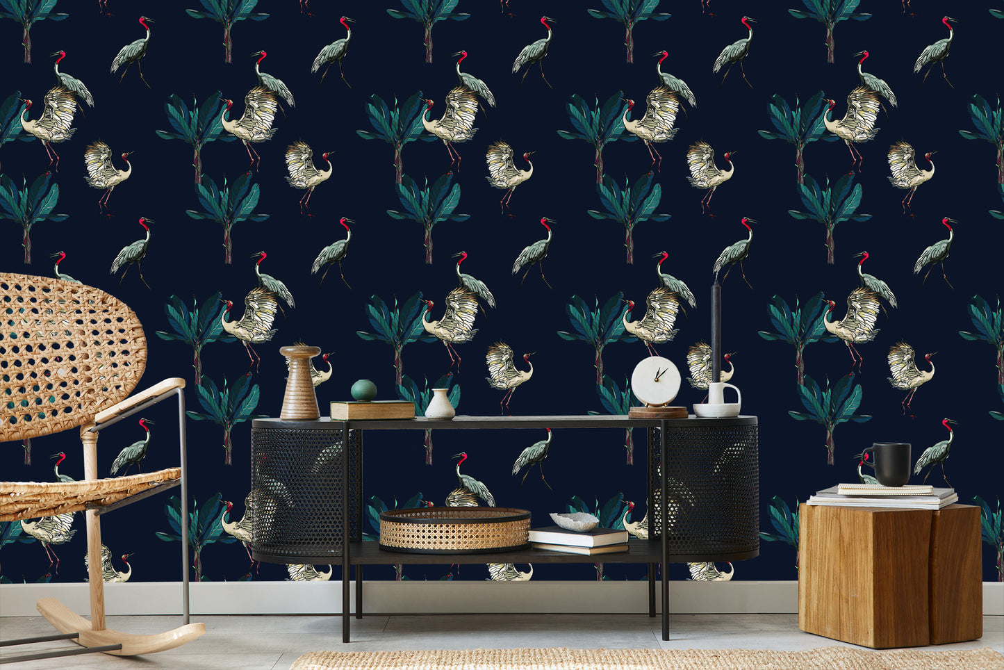 Wallpaper Cranes