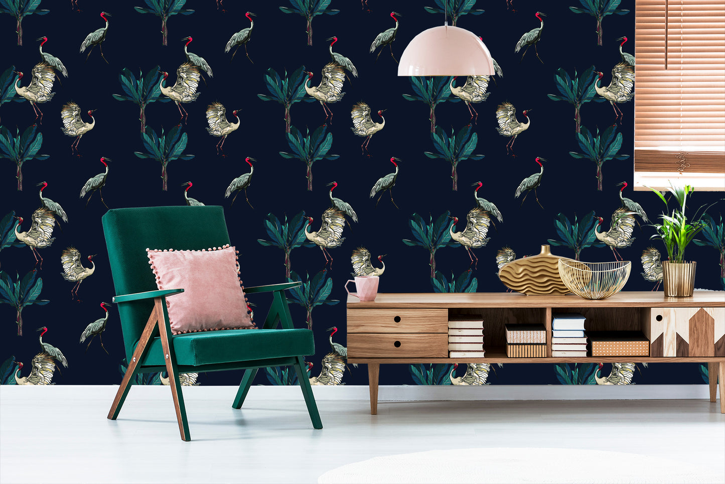 Wallpaper Cranes